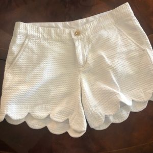 Lilly Pulitzer White Buttercup Shorts (Never Worn)
